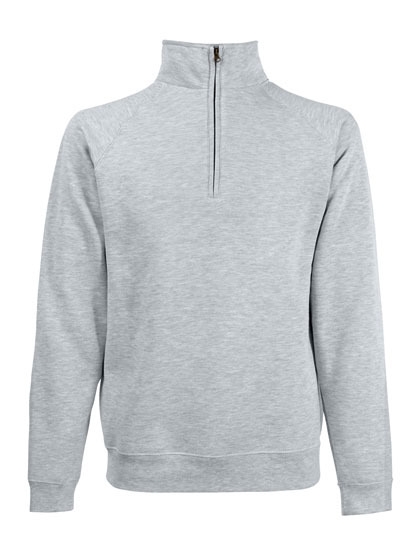 Fruit of the loom half hot sale zip sweatshirt